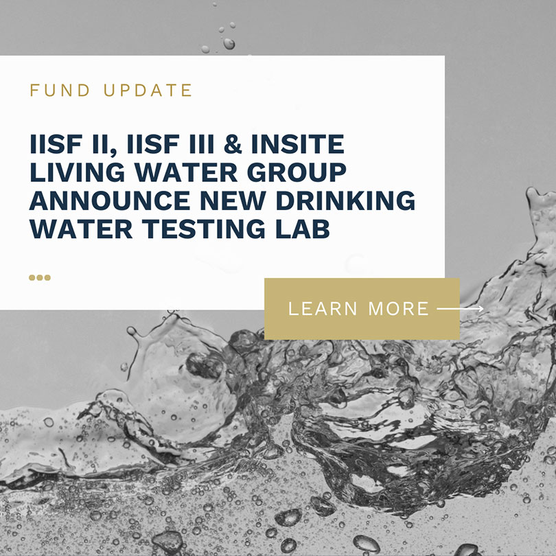 Newlook Capital Industrial Services Fund II, Fund III and Insite Living Water Group Announce New Drinking Water Testing Laboratory