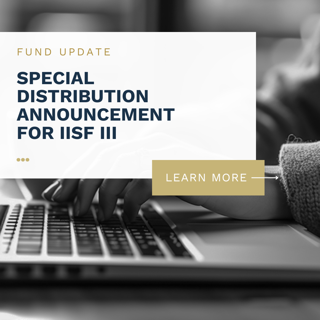 Special Distribution Announcement for Newlook Capital IISF III