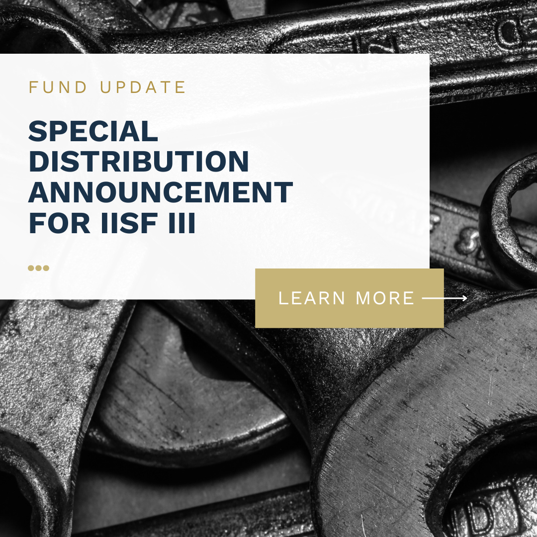 Special Distribution Announcement for Newlook Capital IISF III