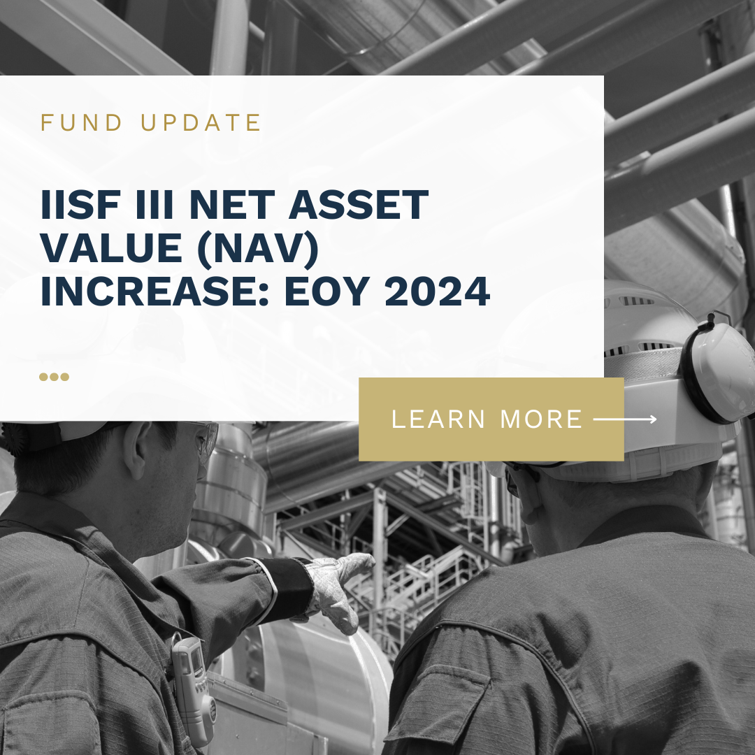 IISF III Net Asset Value Update